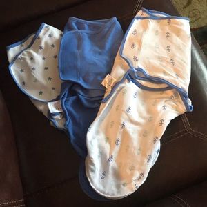 Aden and Anais 3 pack swaddles Sz Newborn